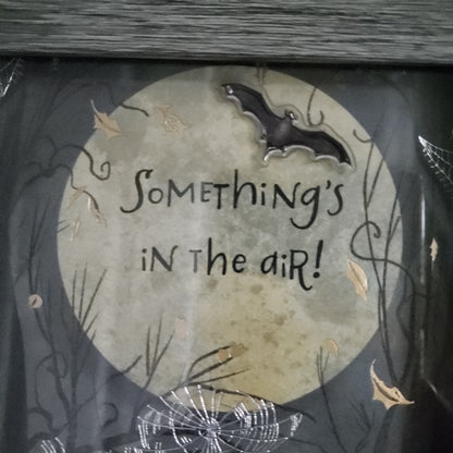 "Something's In The AIr" October/Halloween Diorama