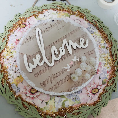 Wedding "WELCOME" Sign